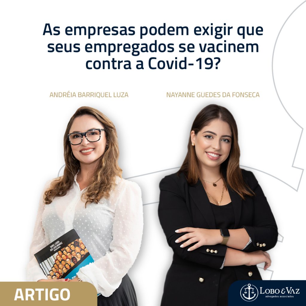 As empresas podem exigir que seus empregados se vacinem contra a Covid-19?